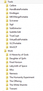 Portable Writing Directory Tree