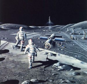 Hard Sci-Fi: NASA Concept of Lunar Base