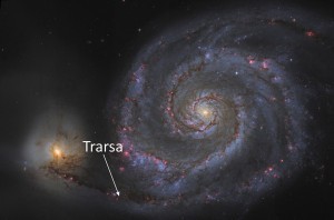 Figure 1: The approximate location of Trarsa.