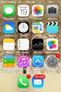 Iphone notifications