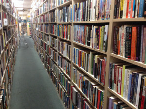 The corner in Book Buyers where I read Lady Chatterly's Lover.