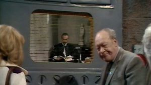 Clive Marton in the Doctor Who episode, The Sea Devils.
