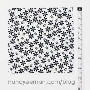 Nancy Zieman | March 2015 Block of the Month | Scrappy Quarter Circle