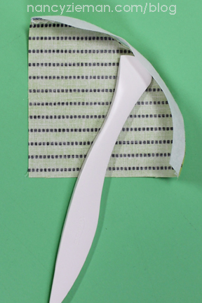 Nancy Zieman | March 2015 Block of the Month | Scrappy Quarter Circle