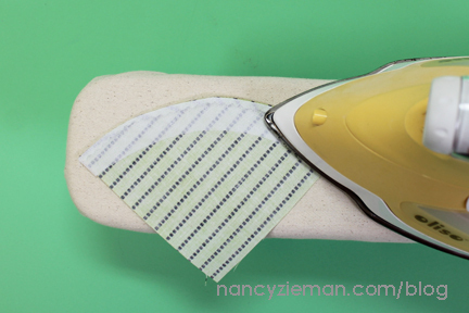 Nancy Zieman | March 2015 Block of the Month | Scrappy Quarter Circle