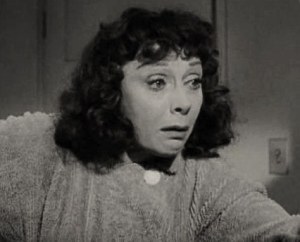 Judith Evelyn in The William Castle movie, The Tingler which starred Vincent Price.