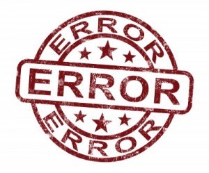 error