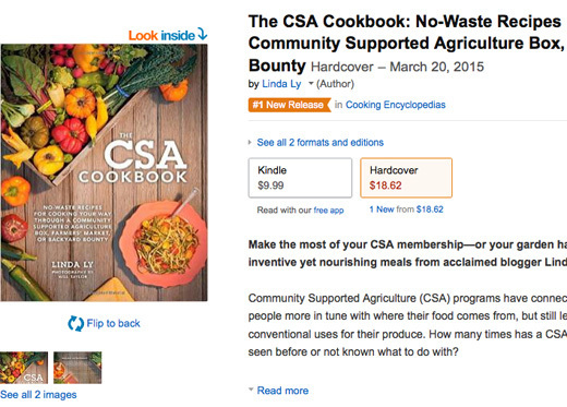 The CSA Cookbook is published!