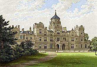 Old engraving of Westonbirt House