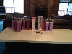 Prizes at CRW retreat