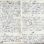 Toni Paszkiewicz's diary describing the beginning of his journey to the United Kingdom