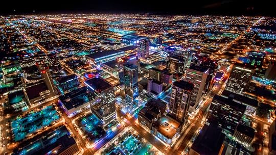 Phoenix at night