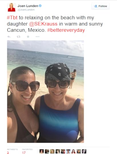 Joan spending time with daughter in Cancun