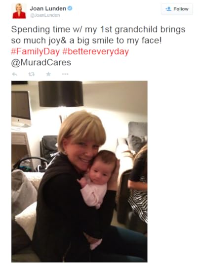 Joan Lunden's first grandchild
