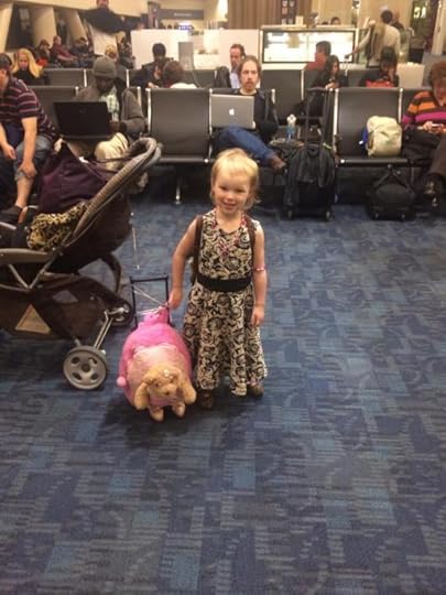 M��lanie excited to board the 