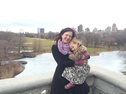 M��lanie loved Belvedere Castle in Central Park, particularly climbing the stairs, which reminded me of my fascination with the stairs in the White Tower in the Tower of London as a child