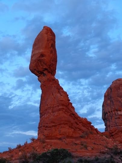 The requisite Arches pilgrimage. Some good light at Balanced Rock.