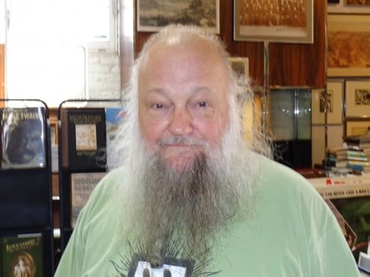 With Ken Sanders at Ken Sanders Rare Books in SLC.