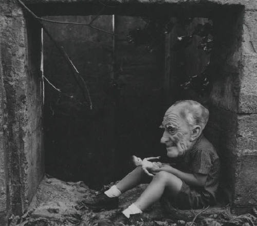 (Terrifying) photo by Ralph Meatyard.