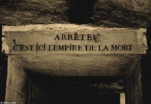 Catacombs Sign