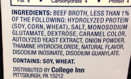 Broth ingredients