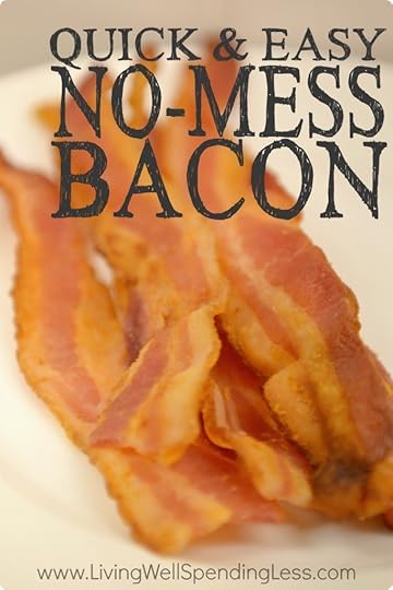 Quick & Easy No Mess Bacon