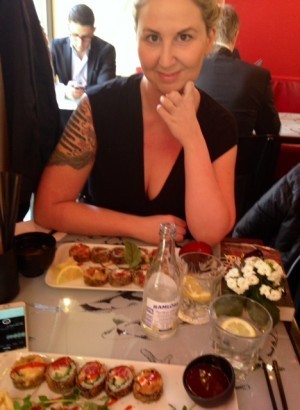 Sen kom Josefin Lindén och intervjuade mig.