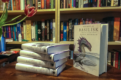 finished copies of Voyage of the Basilisk