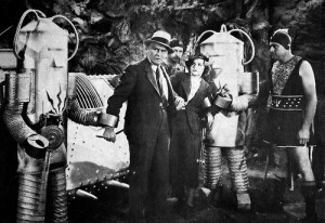 C. Montague Shaw (center) in Undersea Kingdom