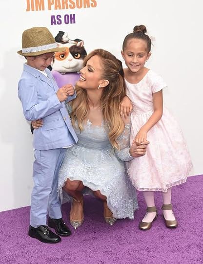 Jennifer Lopez Takes Adorable Twins Max & Emme To The Premiere O