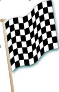 Checkered flag