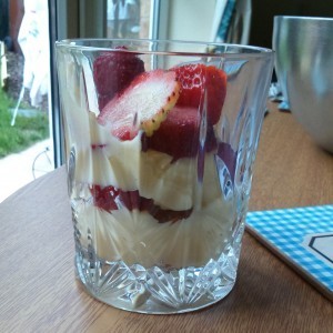 Strawberry and Raspberry Trifle
