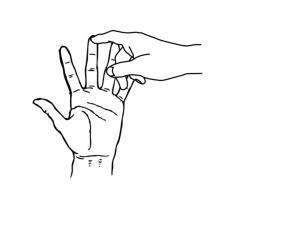two plus two counting on fingers