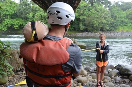 Rafting Safety Talk Outward Bound | Two Weeks in Costa Rica