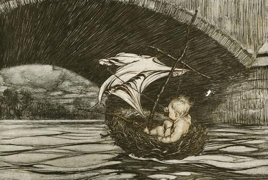 From Peter Pan in Kensington Garden illustrated by Arthur Rackham