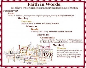 Lent Series St. Johns Episcopal Oakland