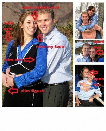 engagement photo exposed