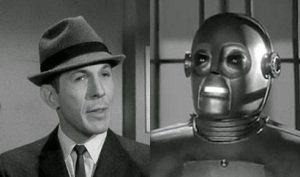 Leonard Nimoy in The Outer Limits episode, I Robot