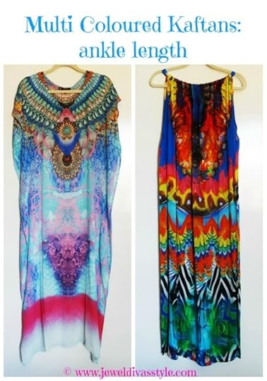 JDS - COLOURED KAFTANS - ANKLE LENGTH