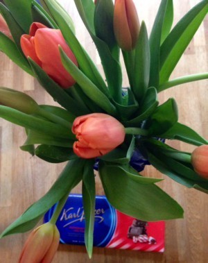 Mamma, det är den godaste choklad jag ätit, sa femtonåringen. jag är böjd att hålla med.