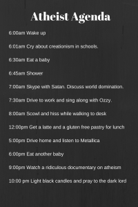 Atheist Agenda