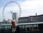 London Eye, on the Thames River 
