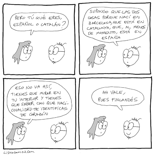 Un cómic sobre el dilema de sentirse o catalán o español.