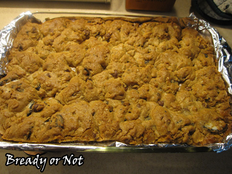 Oreo Chocolate Chip Caramel Cookie Bars