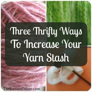 Thrifty yarn stash ideas.