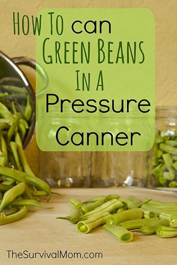 How to can green beans in a pressure canner.