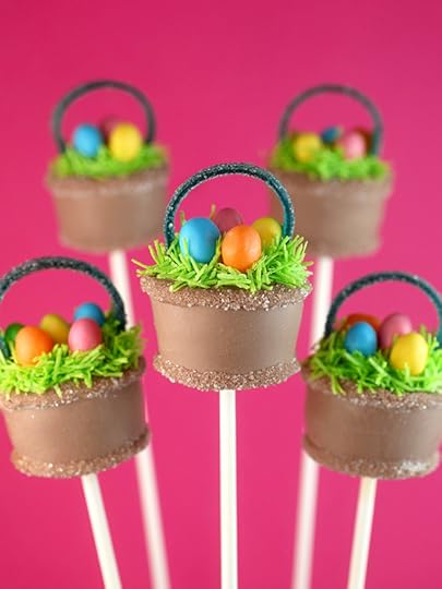 Easter Basket Cake Pops