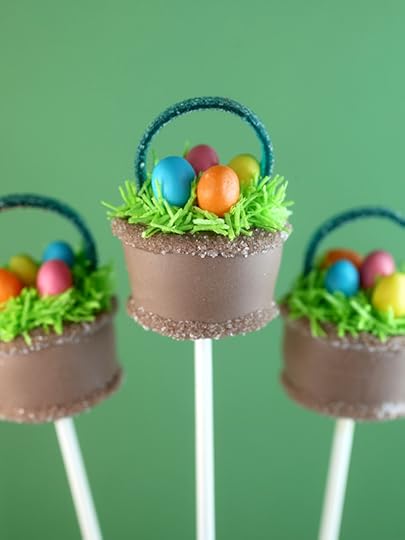 Easter Basket Cake Pops