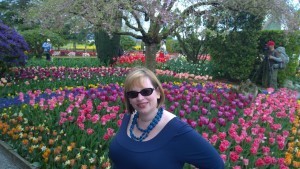 Me at Tulip Garden