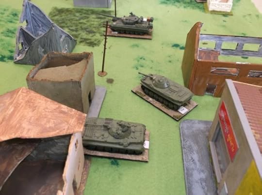 Russian forces heading out of Mdinar